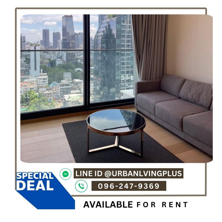 ( U20230919100 ) FOR RENT ✨ANIL SATHORN12 Condo  / 1 bedroom, 1 bathroom, 46.64 Sq.M. , New room with furnished, Special Deal!!