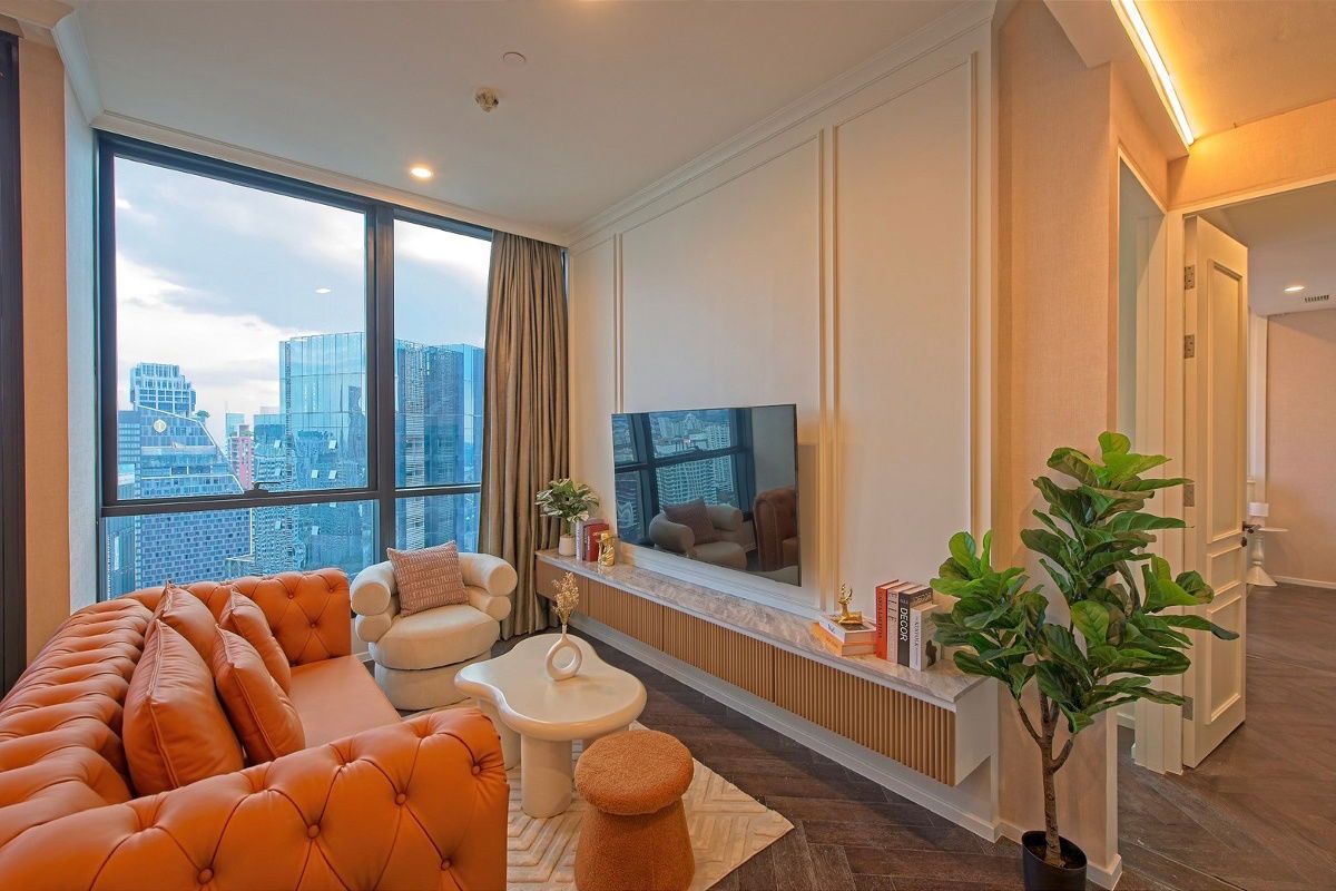 LTHC11041–The Esse Sukhumvit 36 FOR RENT 2 beds 2 baths 77 size Sq.m. Near BTS Thong Lor ONLY 110k/month
