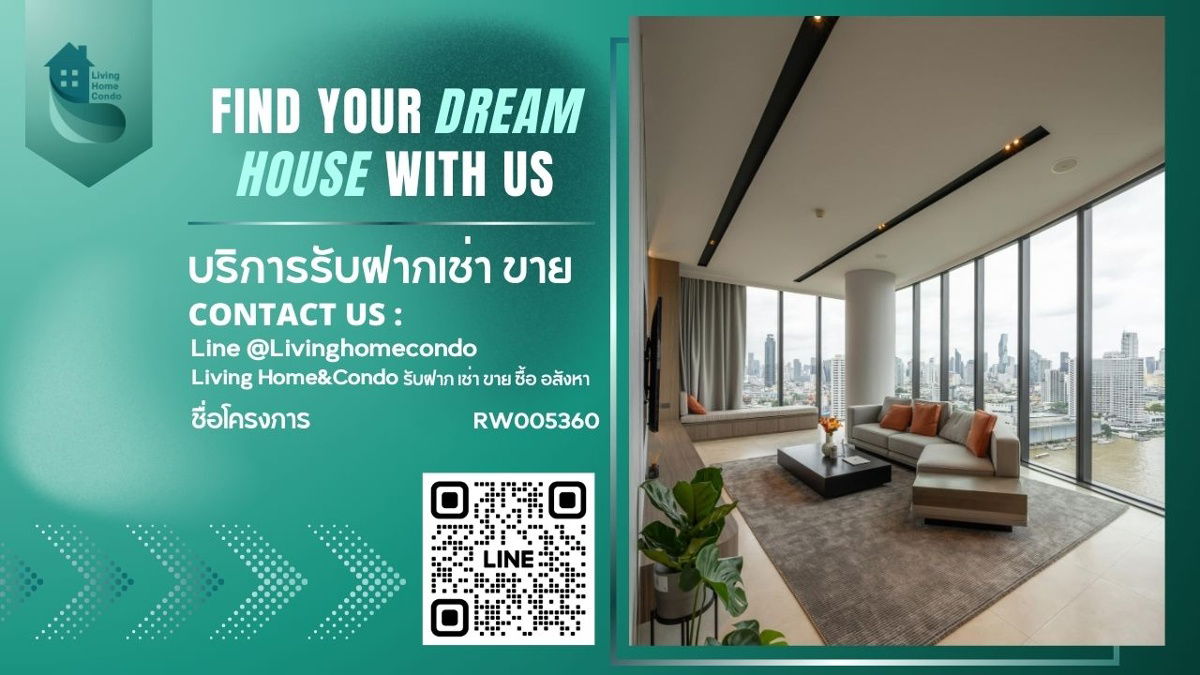 For rent Banyan Tree Residences Riverside Bangkok Near Chao Phraya River LH-RW005360
