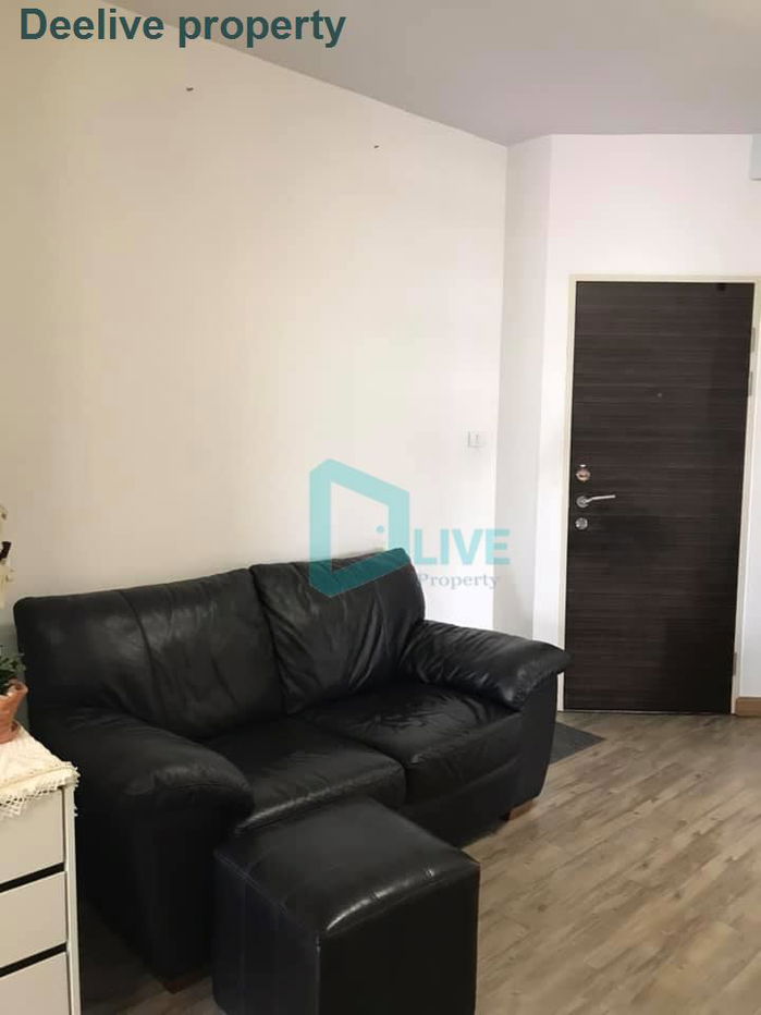 DL000911 Condo for rent, Supalai City Resort Ramkhamhaeng near ARL Hua Mak, ready to move in, call urgently 0800343450 LineID @655ebbvc