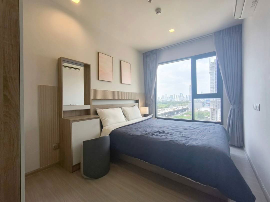 P346 Condo for rent Life Asoke Hype, 1 bedroom, near MRT Rama 9, beautiful room, fully furnished, ready to move in immediately