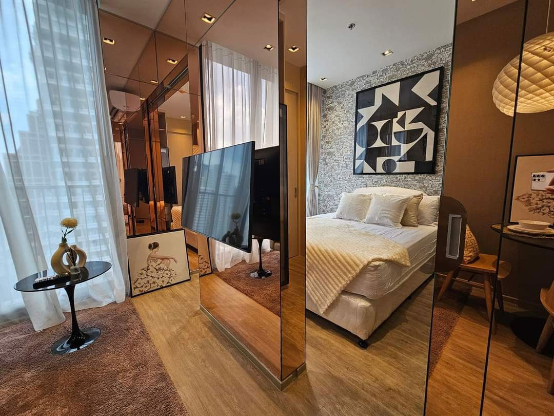 P379 Condo for rent Noble State39 (Noble State39) very beautiful room, built-in, fully decorated room, new electrical appliances, ready to move in