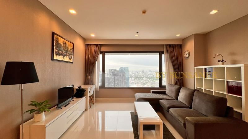 Amanta Lumpini | 2 Bedrooms for rent Nice furnished and Good Location Near MRT Klongtoey