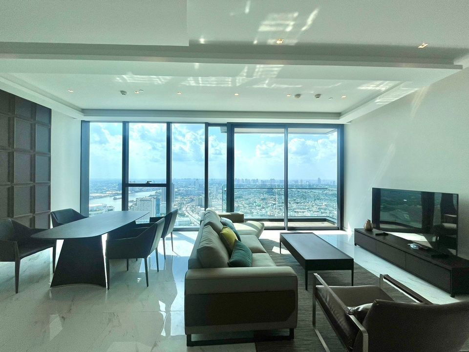 ✨Line ID @556ryccg 🌅Riverfront condo 98 sqm 2 Bedroom Canapaya Residences Rama3 High floor Chao Phraya River view