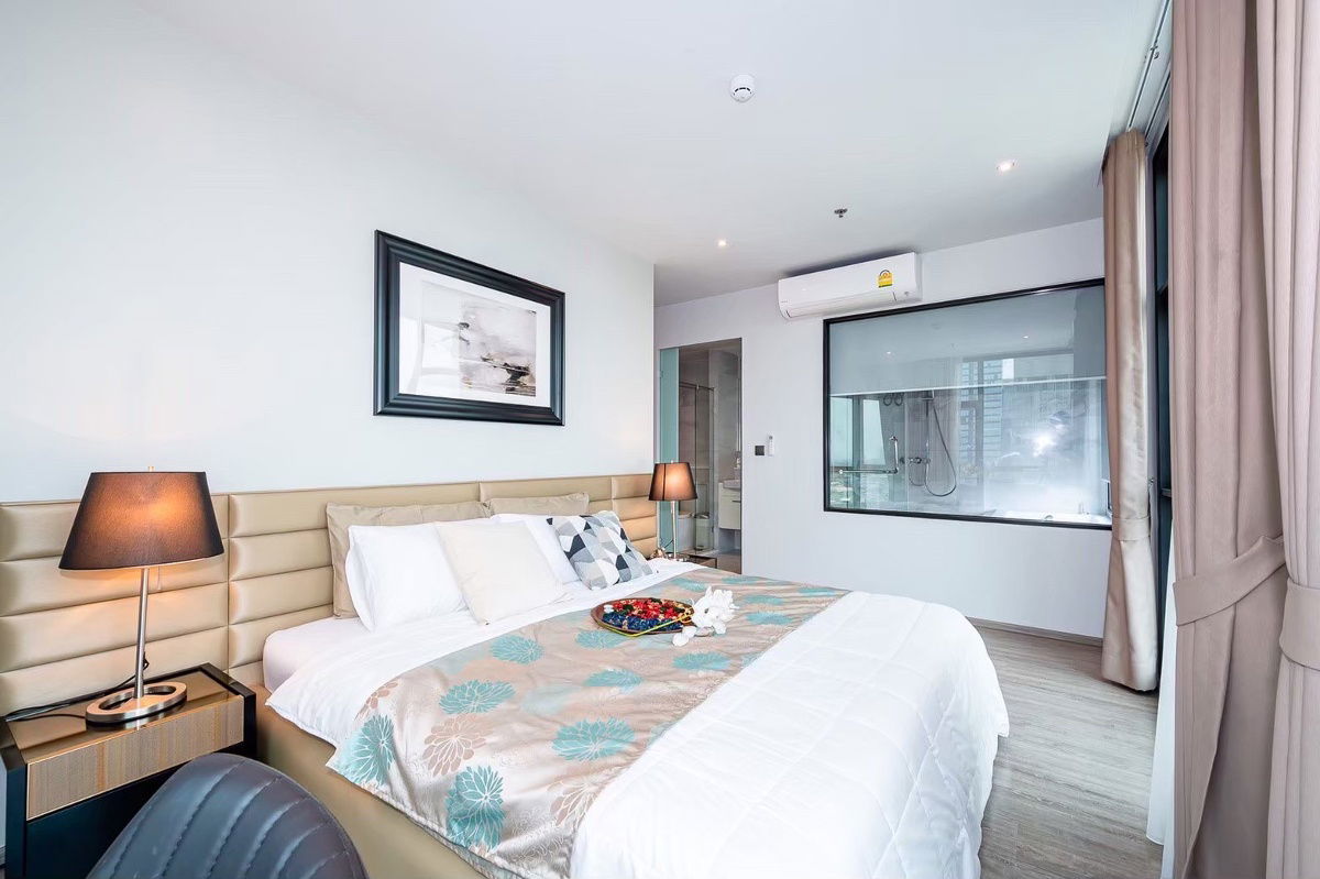 公寓出租 Rhythm Ekkamai ⚡漂亮的房间，准备入住 ⚡有兴趣，请联系@best_condo