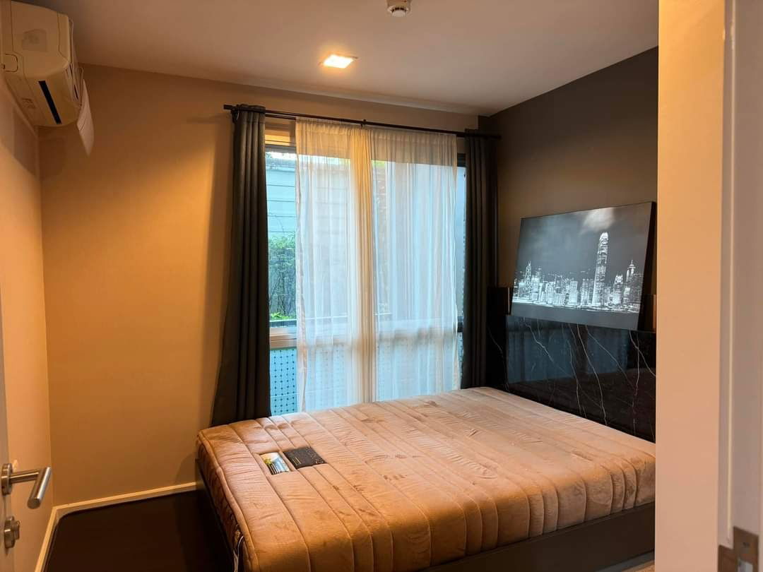 P412 Condo for rent Metro Luxe Kaset, good location, near Kasetsart University and BTS, beautiful room, fully furnished, ready to move in immediately.