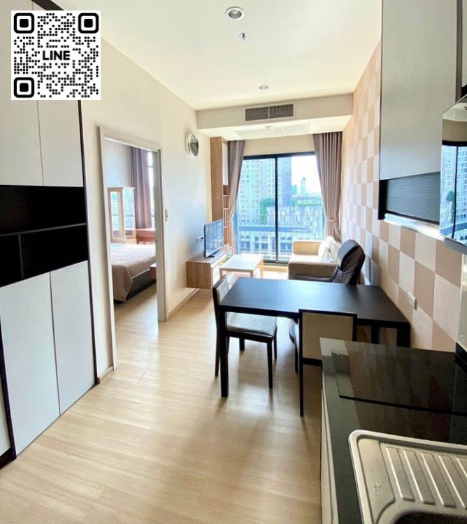 📲Line ID @556ryccg 🏢Rent 32 sqm 1 Bedroom The Capital Ekamai-Thonglor Fully furnished