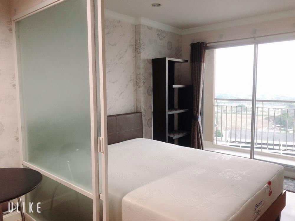 P433 Condo for rent Lumpini Place Rama 9 (Lumpini Place Rama 9) near MRT Rama 9, convenient travel, beautiful room, ready to move in immediately