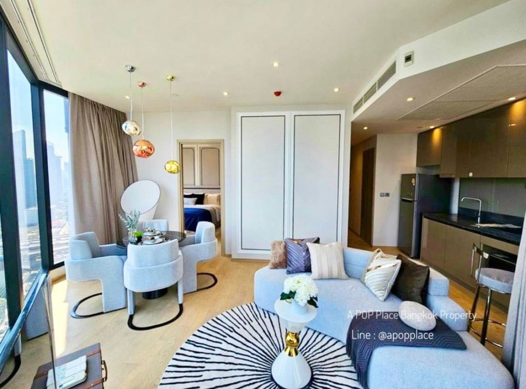 Ashton Asoke Rama9 for Rent only 72,000 Baht 2 Bed 2 Bath High floor   Line : @apopplace