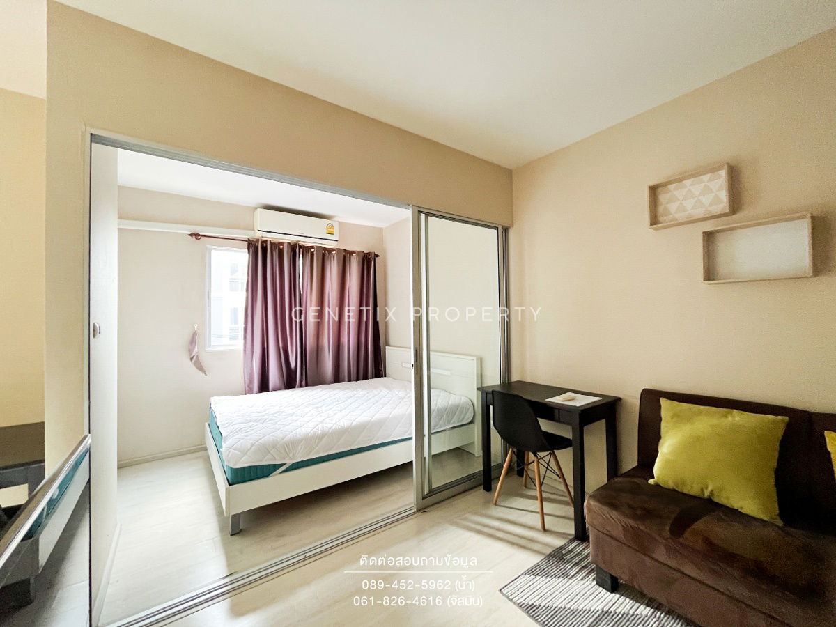 Condo for rent, Plum Condo Park 22 sqm. Fully furnished 7,500 THB / month