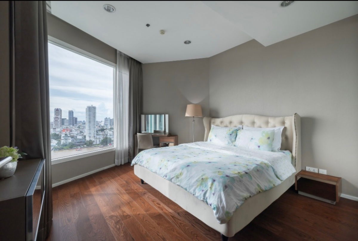 出租，Mae Nam Residence，美丽，可入住，河景，靠近Robinson Bangrak，有兴趣，加线@841qqlnr