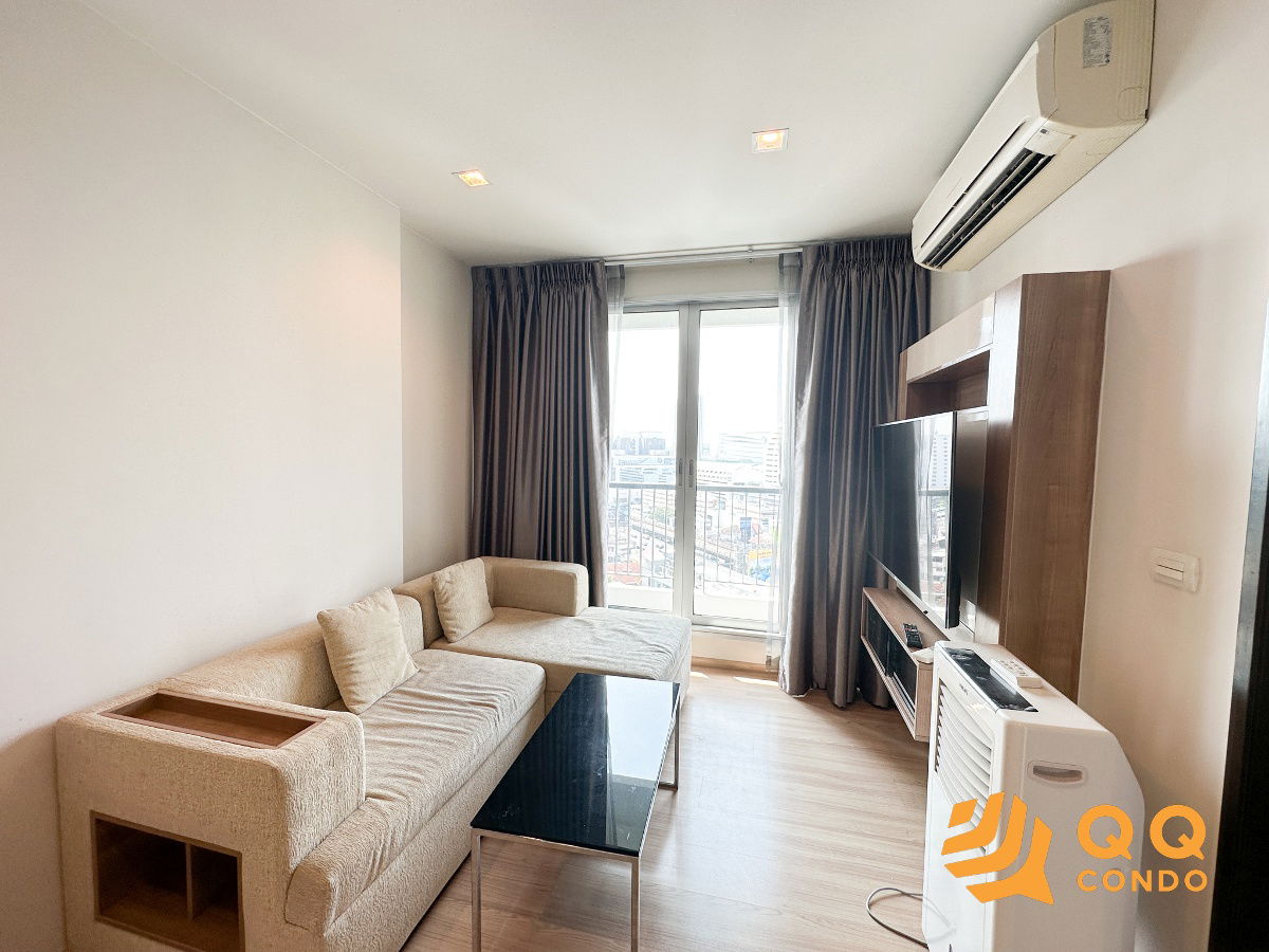 For rent Rhythm Sathorn - 1 Bed, size 45 sq.m., Beautiful room, fully furnished.