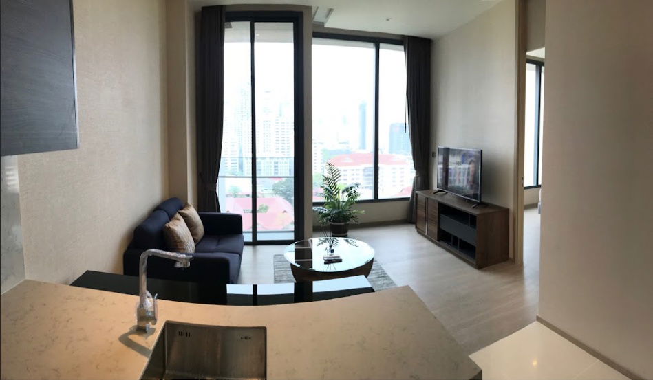 For rent at The Esse Asoke Negotiable at @condobkk (with @ too)