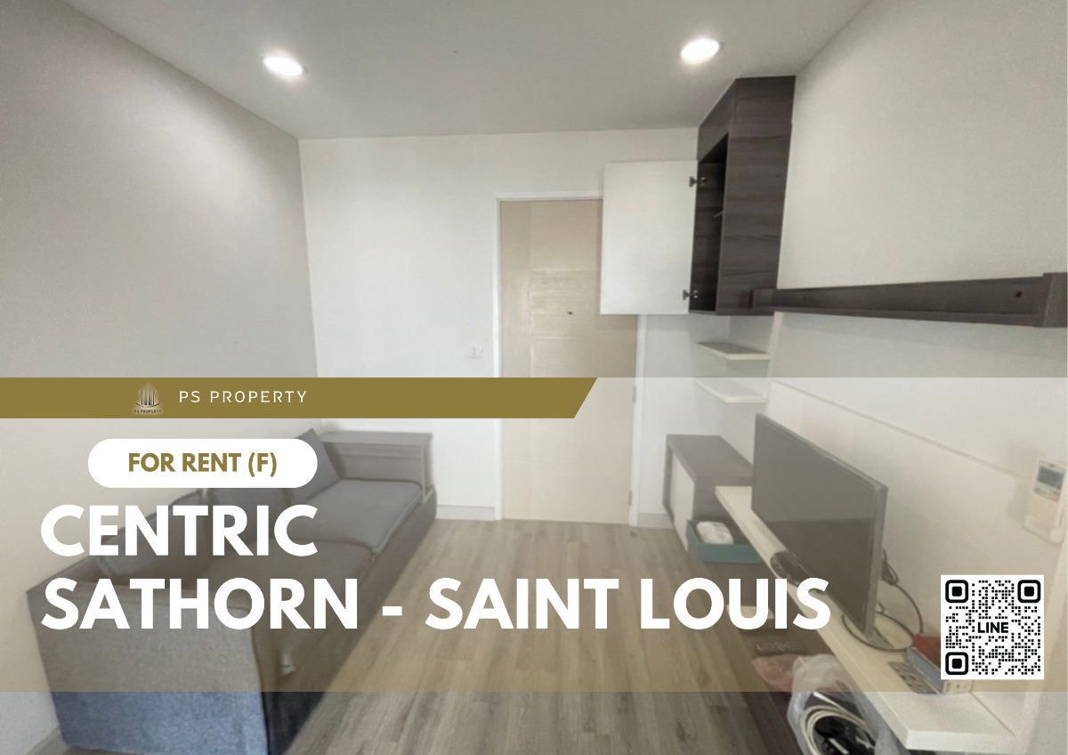 For rent ✨ Centric Sathorn - Saint Louis ✨Fully furnished and electric appliances, near BTS Saint Louis