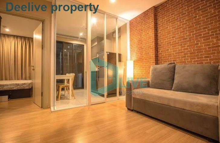 DL001790 Condo for rent, The Base Rama 9 - Ramkhamhaeng near ARL Ramkhamhaeng, ready to move in, call urgently 0842740999 LineID @523dslwi