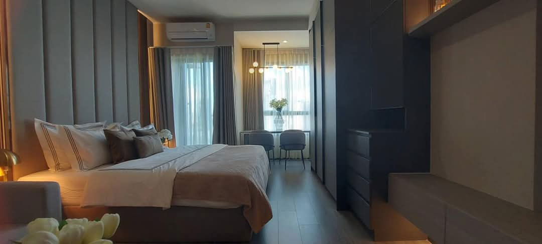 P483 公寓出租 Premio Vetro，位置好，Kasetsart对面，房间漂亮，家具齐全，有洗衣机，可入住