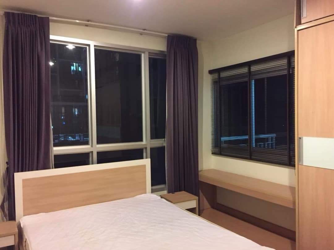 P484 Condo for rent Life @Ratchada-Huaykwang, good location, next to MRT Huai Khwang, beautiful room, fully furnished, ready to move in