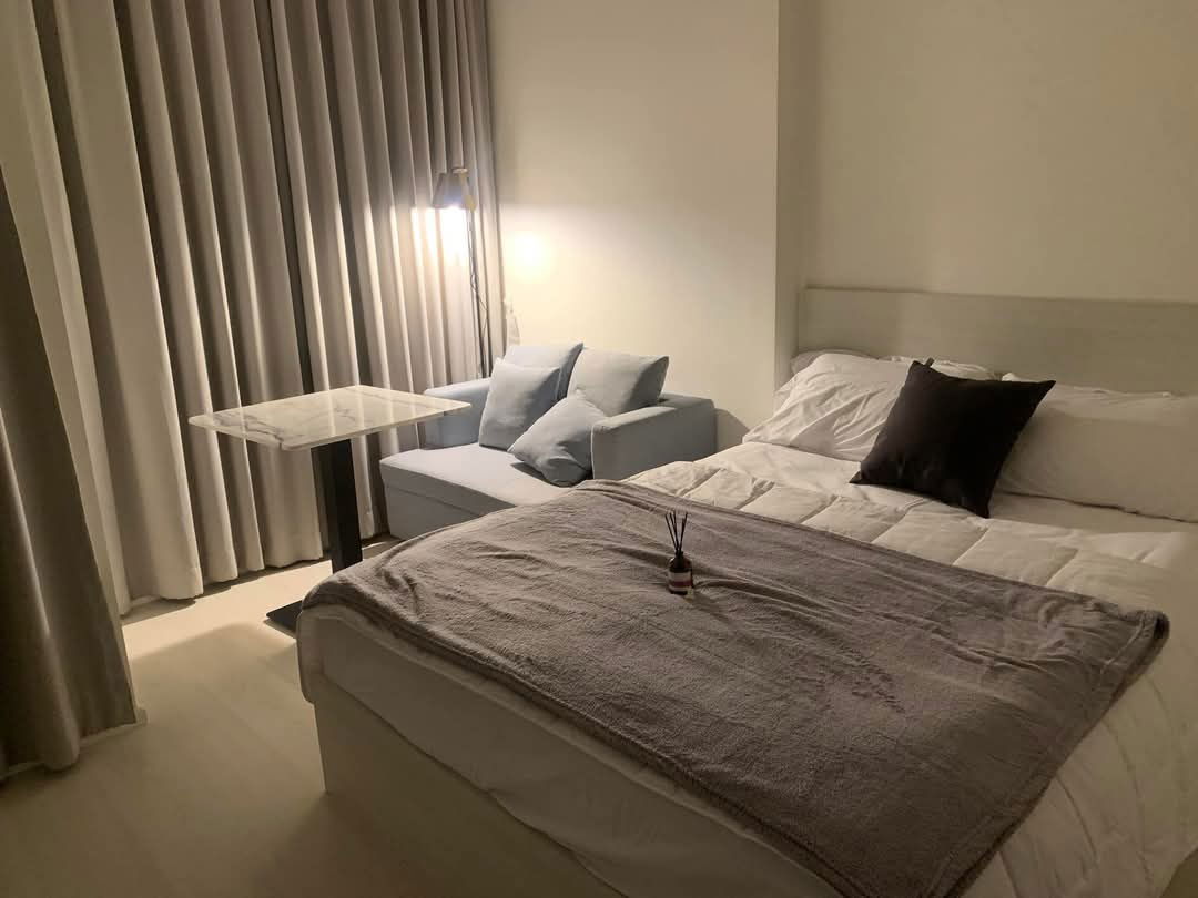 P495 Condo for rent Mazarine Ratchayothin, new condo, good location, next to BTS, beautiful room, fully furnished, ready to move in