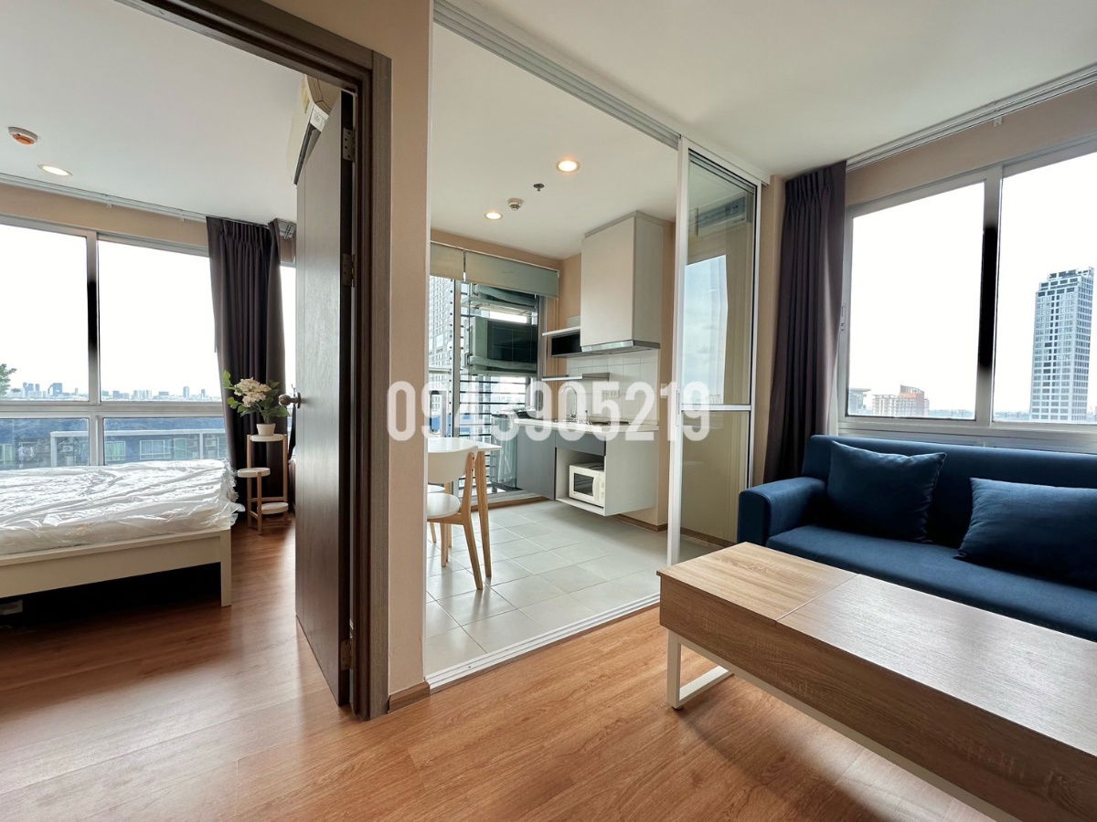 The base sukhumvit 77 ☎️corner room 1 bed‼️ only 15000/month ‼️FULLY FURNISHED 🔆