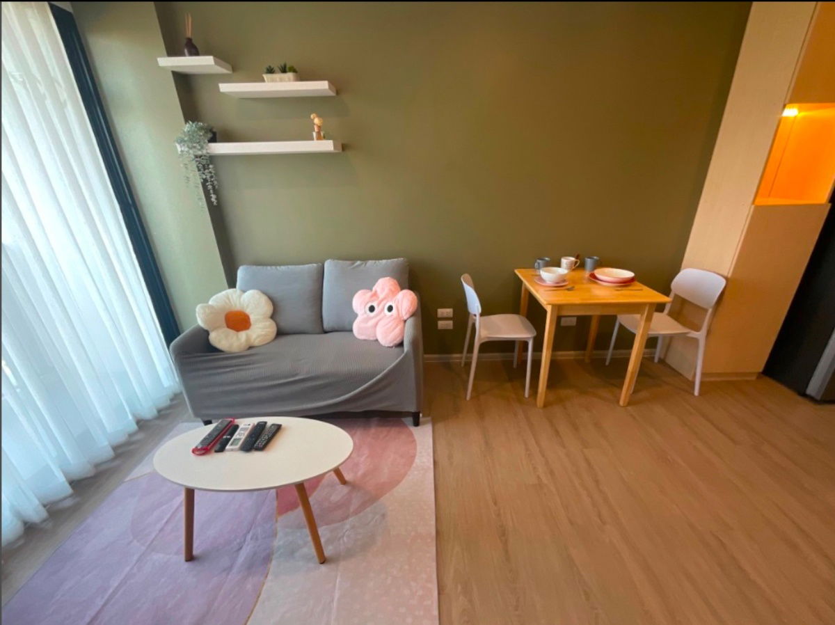 For rent: Dolce Lasalle, beautiful, cheap, ready to move in, near BTS Bangna. Interested, add Line @841qqlnr