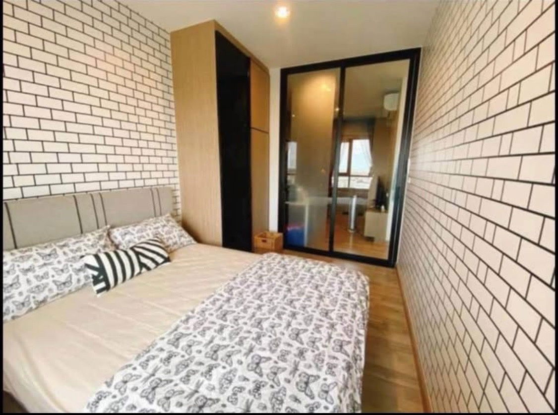 P497 Condo for rent Niche Mono Sukhumvit-Bearing, next to BTS Bearing, beautiful room, fully furnished, special price