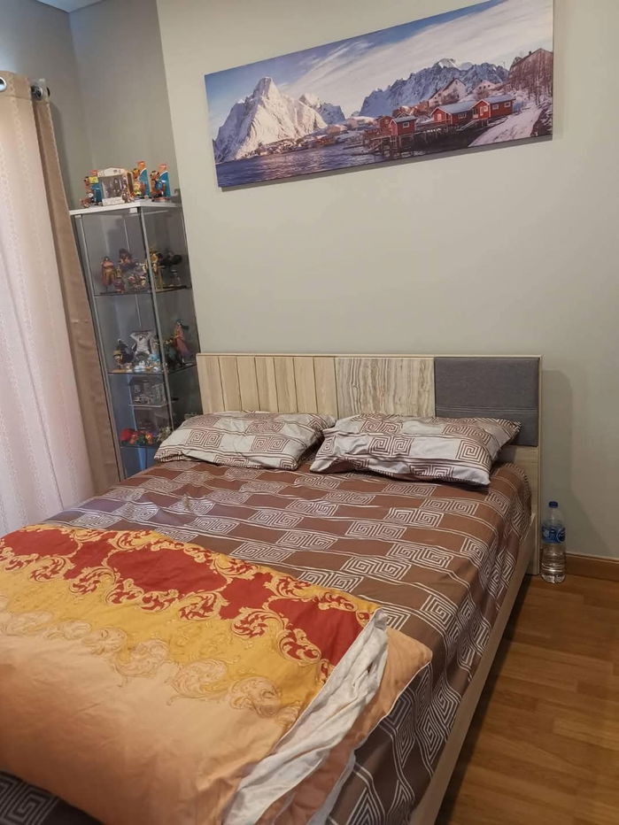 P507 Condo for rent Lumpini Place Taopoon Interchange, next to MRT, beautiful room, complete furniture + electrical appliances, ready to move in