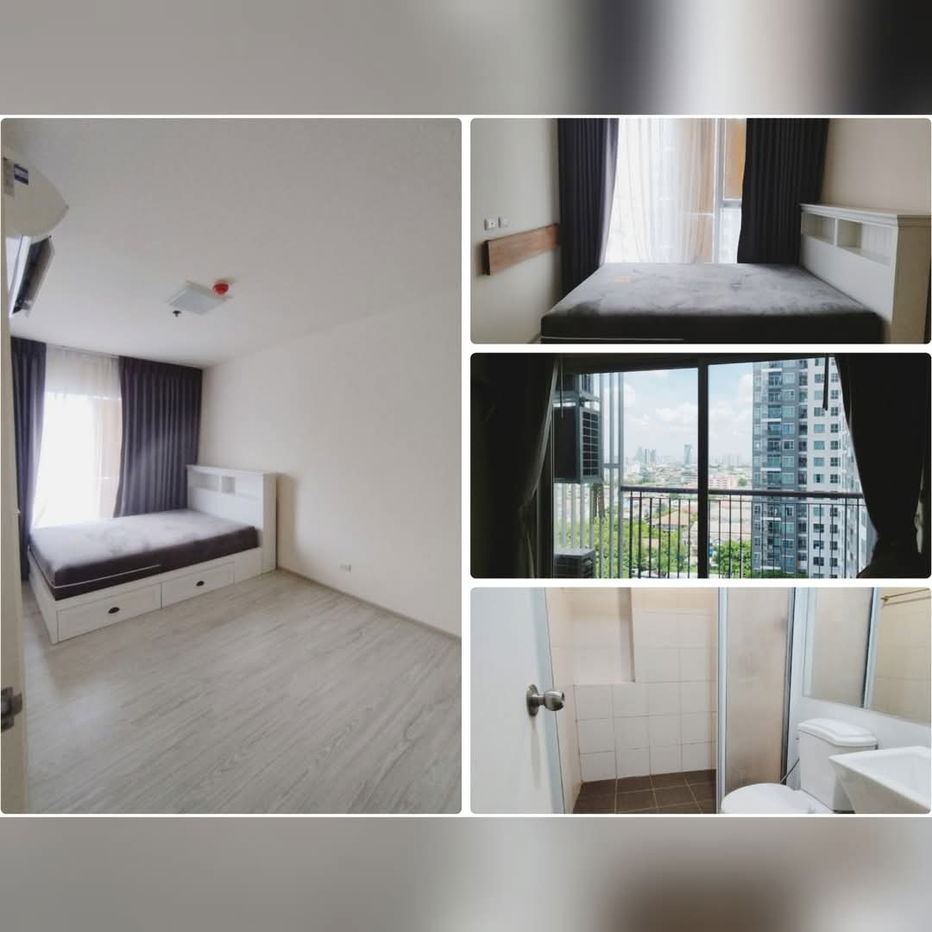 P516 For rent Aspire Rattanathibet2, good location next to MRT, 2 bedrooms, beautiful room, fully furnished, ready to move in immediately