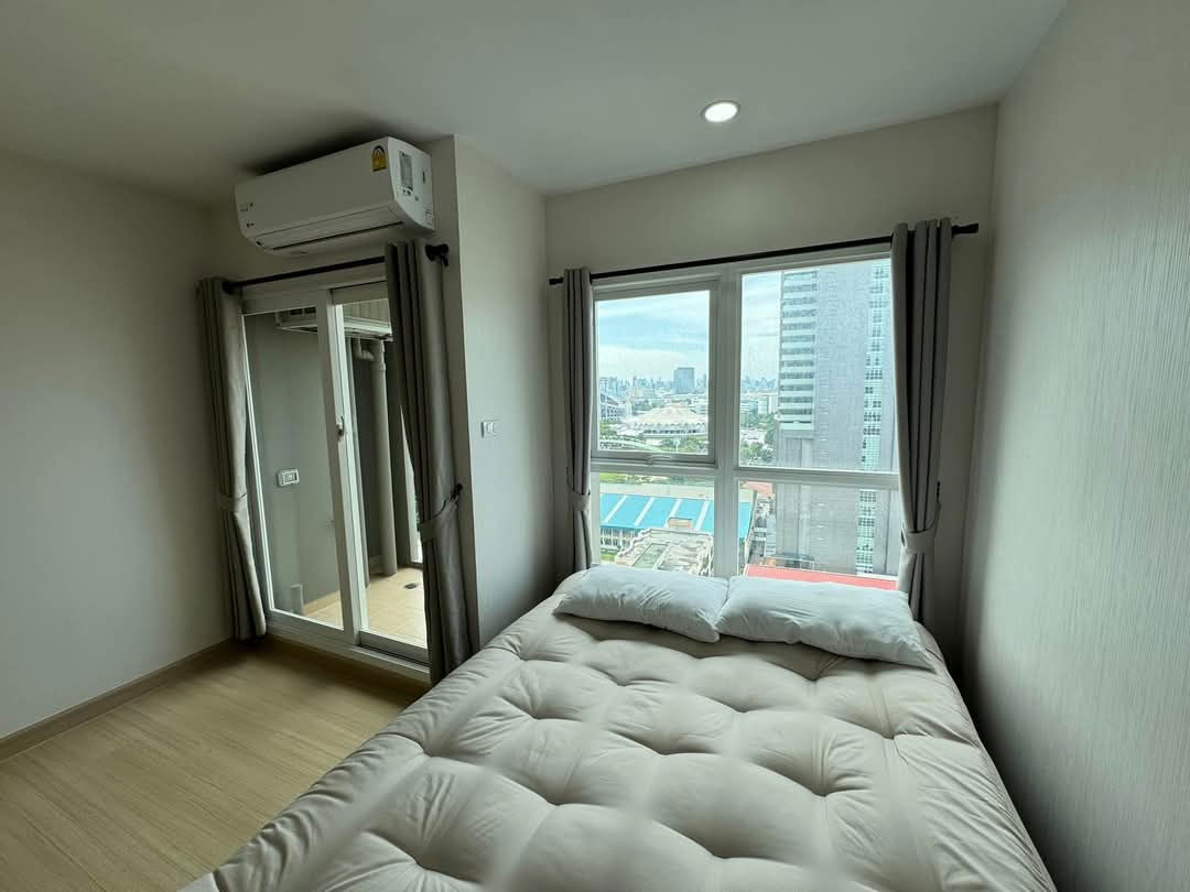 P514 Condo for rent Supalai Veranda Ramkhamhaeng, next to MRT, beautiful room, fully furnished, ready to move in