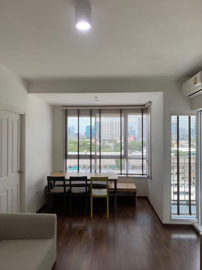 P511 Condo for rent U Delight Ratchavibha, 2 bedrooms, near the Red Line, beautiful room, fully furnished, has a washing machine, ready to move in