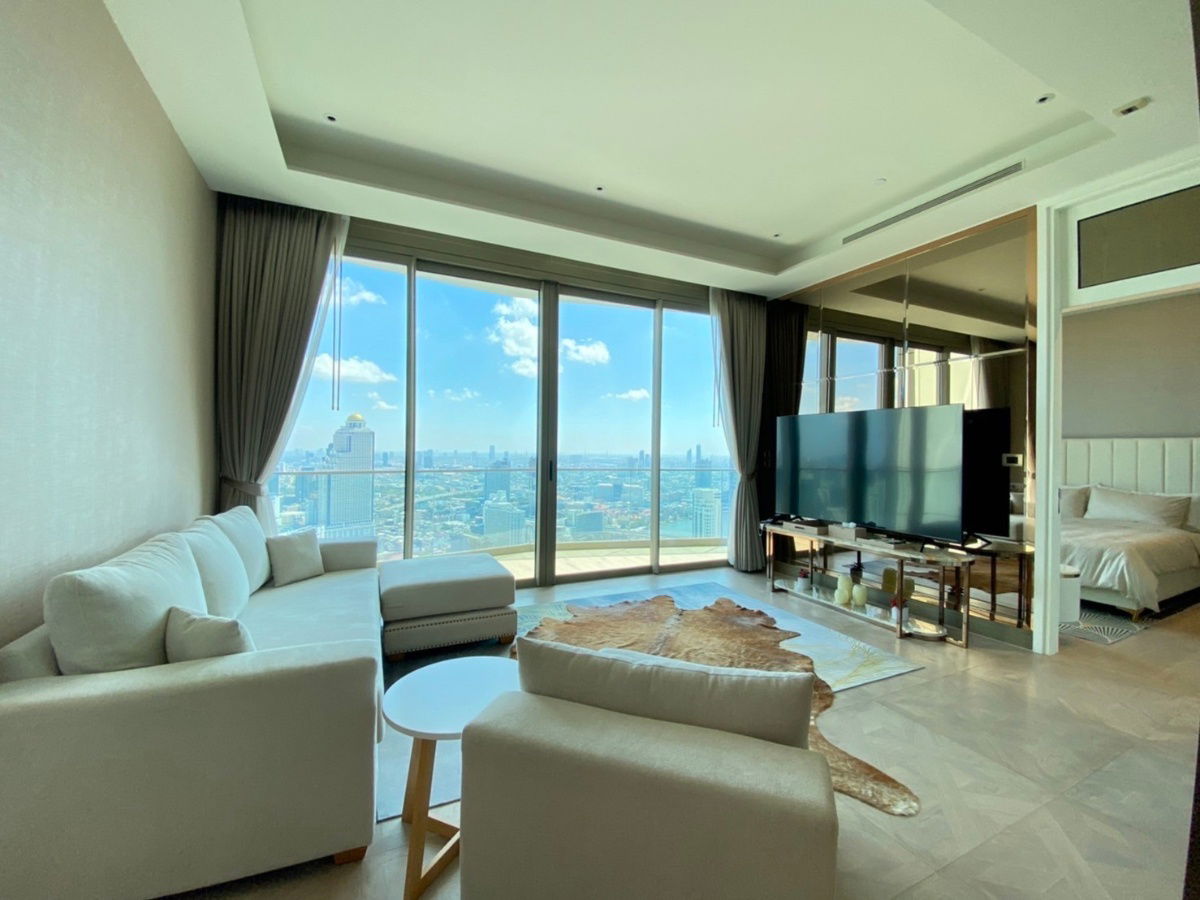 LTHC11341-Mandarin oriental FOR RENT Size 128 sqm. 2 beds 2 baths Near BTS Saphan Taksin Station ONLY 250K/Month