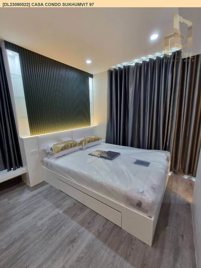 DL23090522 ကွန်ဒိုငှားရန်ရှိသော Casa Condo Sukhumvit 97 BTS Bang Chak အနီးတွင် အသင့်နေထိုင်ရန် အမြန် 0656133286 LineID @897iyzll ၊