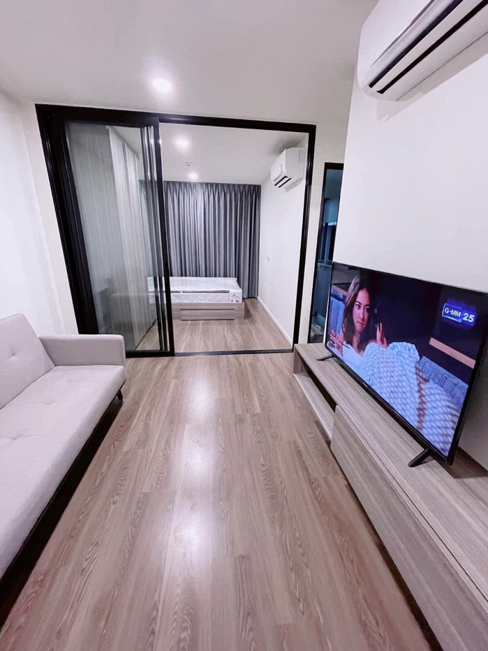 P531 Condo for rent: The Origin Ramintra 83 Station, next to the Pink Line, fully furnished, with washing machine, ready to move in immediately!