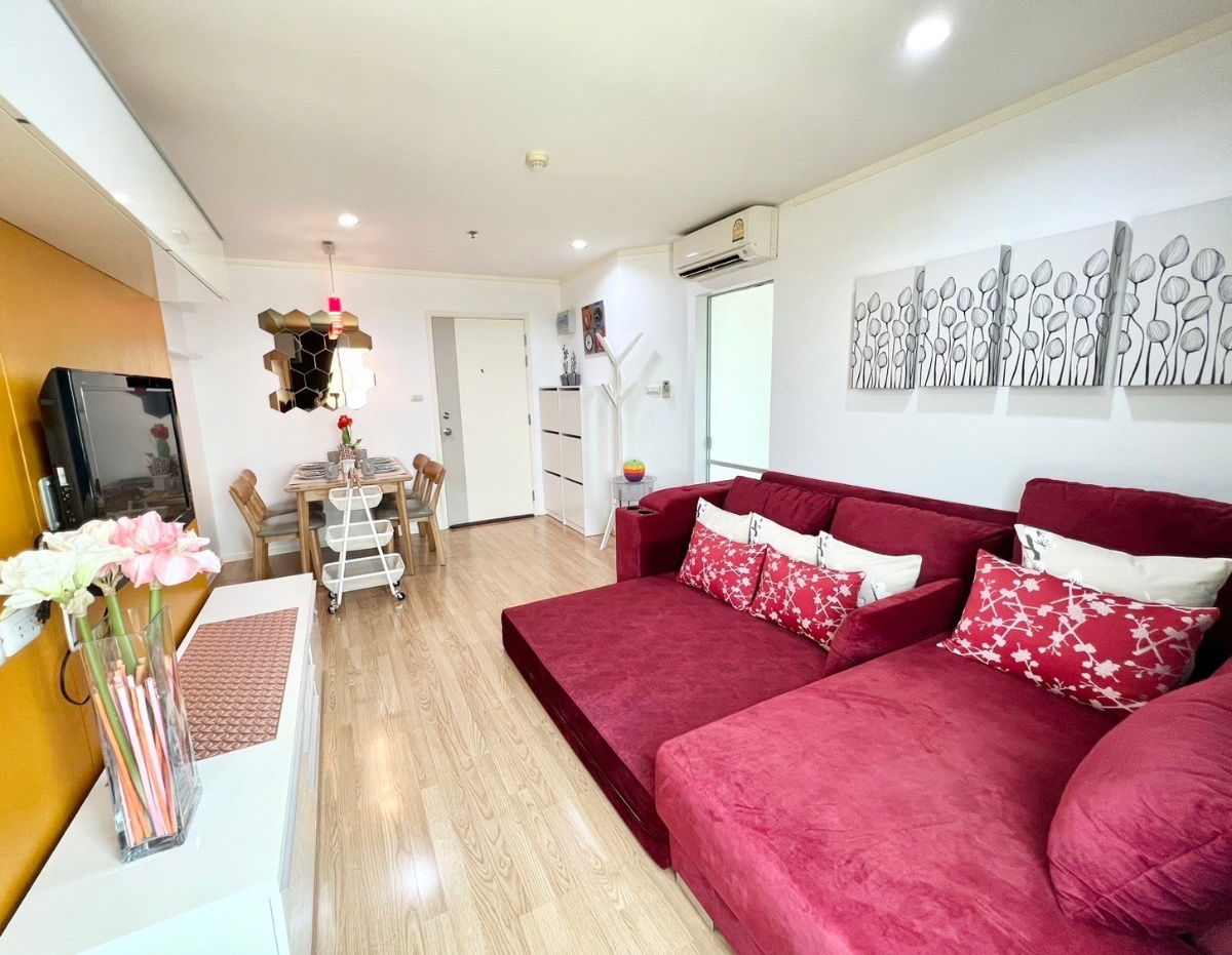 LPN Megacity Bangna 52.24 sqm Large Condo For Rent - 2 Bedrooms 2 Bathroom Fully Furnished Ready to Move