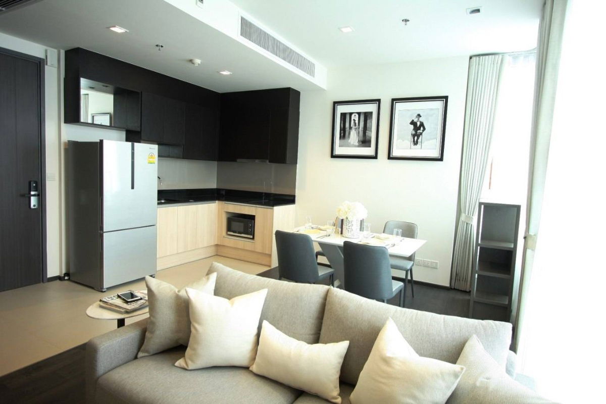 Condo for rent  :  Edge Sukhumvit 23  ((BTS Asoke  )) MK-02  line @livingbkk