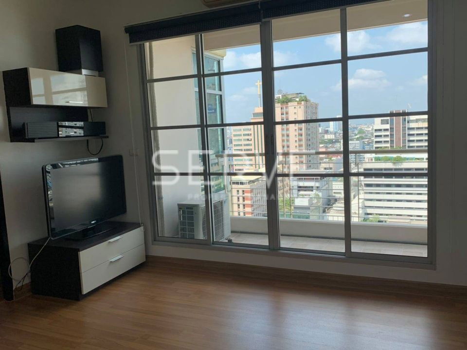 1 Bed Large Room City View Fully Furnished  Good Location Close to BTS Ratchathewi   @ Baan Klang Krung Siam - Pathumwan
