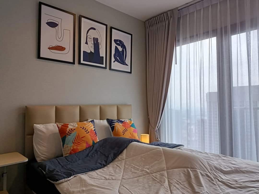 P571 Condo for rent The Politan Aqua, 1 bedroom, river view, very beautiful room, fully furnished, washing machine, special price