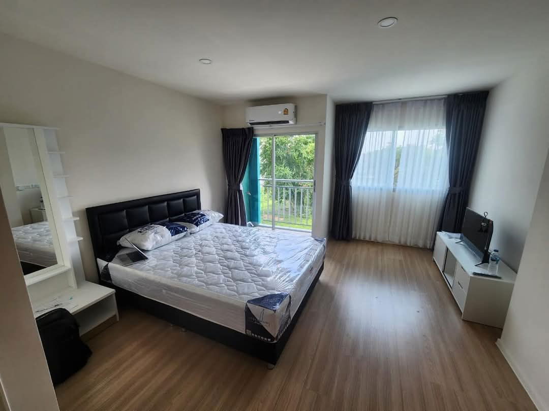 P577 Condo for rent Lumpini Ville Chaengwarrhana10, beautiful room, complete furniture + electrical appliances, special price