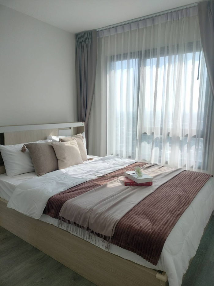 P598 Condo for rent Rich Park @ Triple Station, near 3 BTS lines, beautifully decorated room, fully furnished, special price, ready to move in