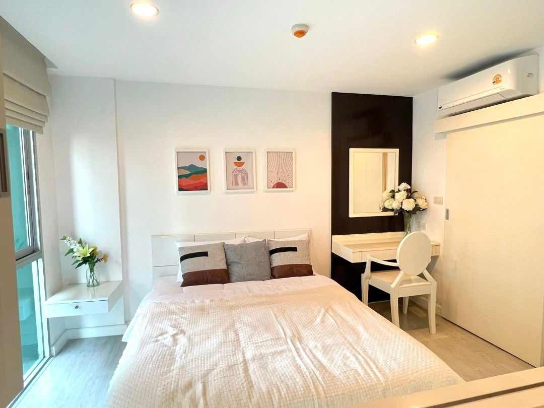 P602 Condo for rent Parc Exo Kaset-Navamintra, beautiful room, fully furnished, washing machine included, ready to move in
