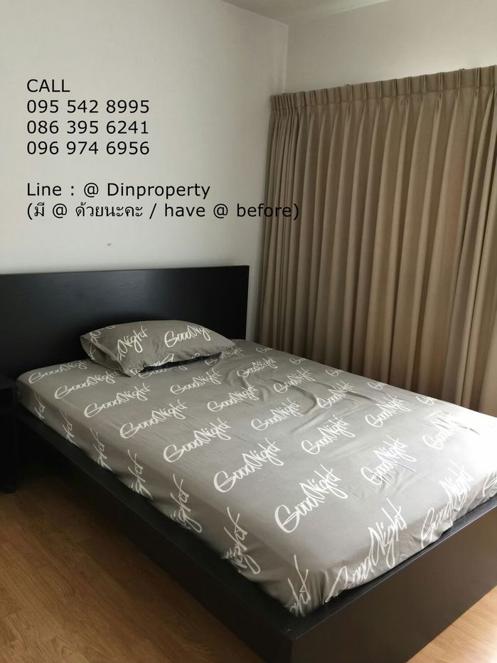 For Rent  Parkland Grand Taksin 1  Bed   with Washing Machine, Near BTS Photi-nimit ,   the mall thapra