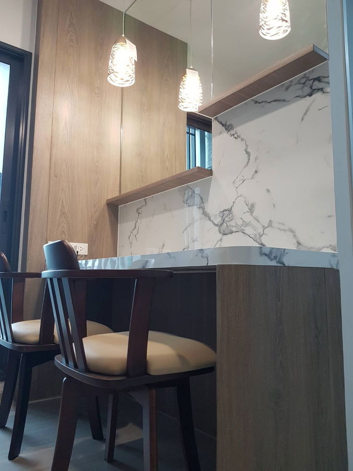 P601 Condo for rent Parkland Phetkasem56, good location, next to the BTS, beautiful room, fully furnished, has a washing machine