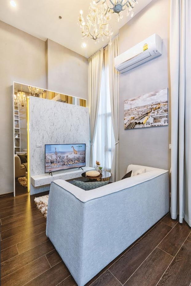 *** Condo for rent : C Ekkamai  1 Bedroom Loft High floor Nice decorated  Fully furnished Unblock view ***