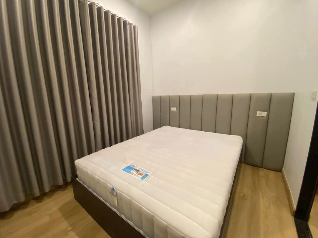 P619 Condo for rent The Origin Plug & Play Ramintra, good location, next to the Pink Line BTS, beautiful room, fully furnished, with washing machine
