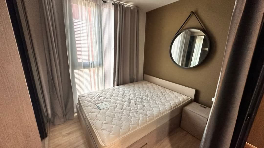 P620 Condo for rent The Base Garden Rama9, beautiful room, good location, fully furnished, has washing machine, special price