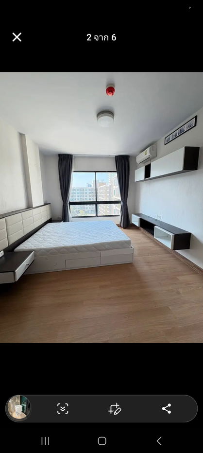 P627 Condo for rent Supalai Cute Phaholyothin34, near Kasetsart University and BTS, beautiful room, fully furnished, has washing machine