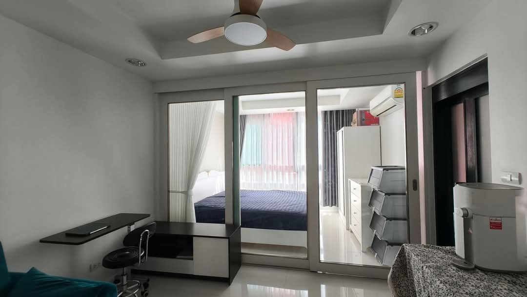 P645 Condo for rent The Kris Extra 4, near MRT Sutthisan, beautiful room, fully furnished, ready to move in, has washing machine