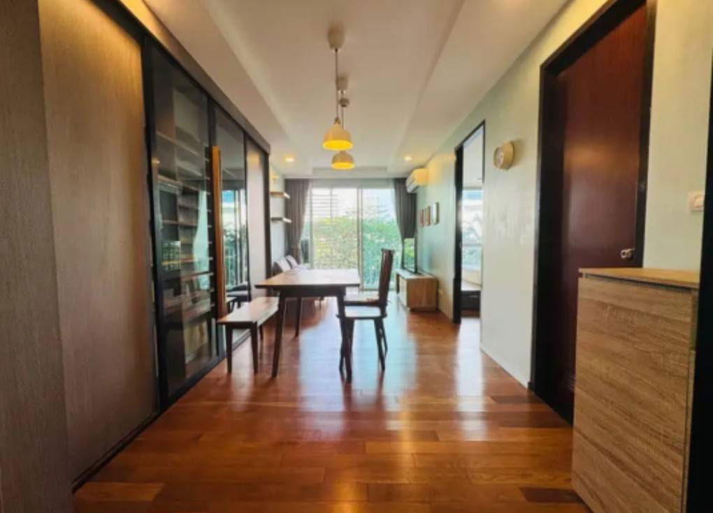 P644 Condo for rent The Line Phahonyothin Park, near BTS, beautiful room, fully furnished, ready to move in