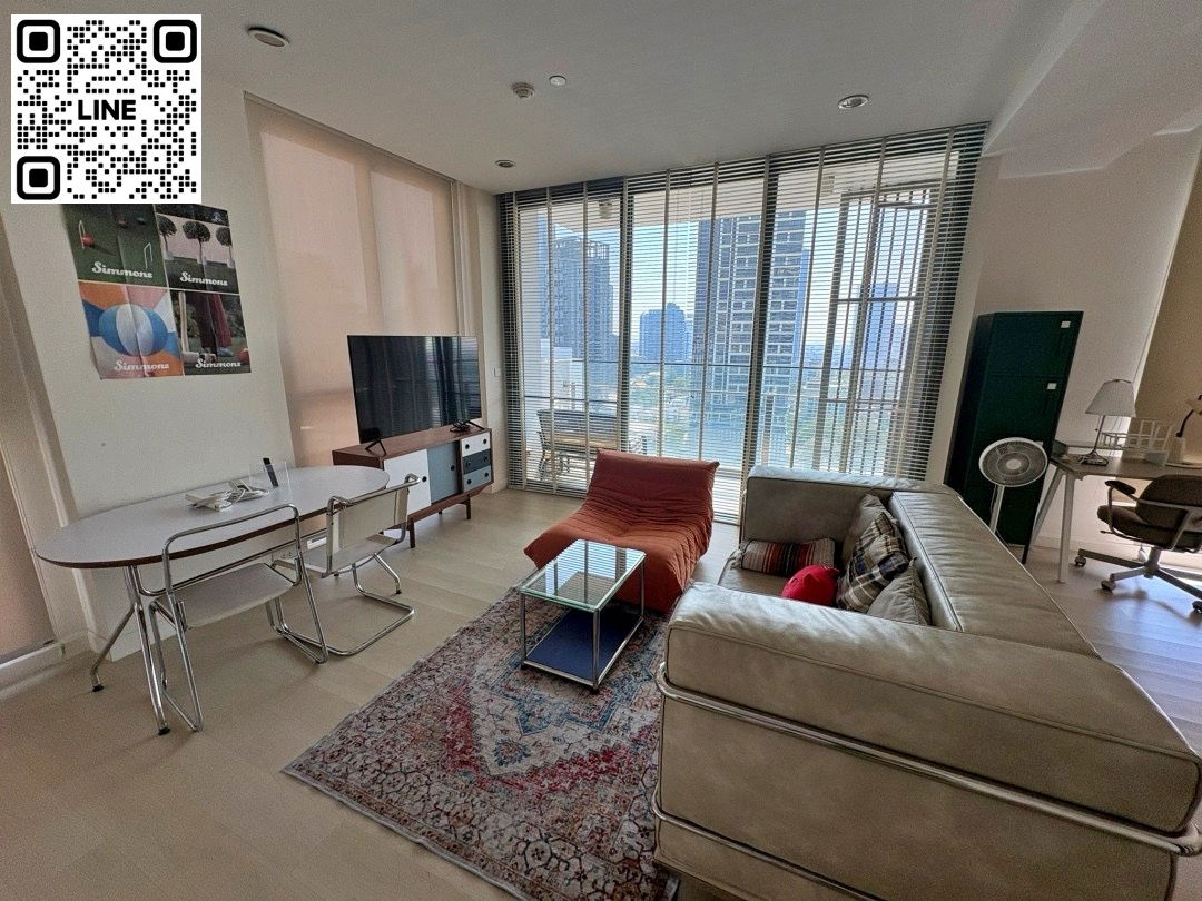 📲Line ID @556ryccg 🌇Studio 60 sqm AEQUA Sukhumvit 49 Fully furnished near BTS Phrom phong & BTS Thonglor