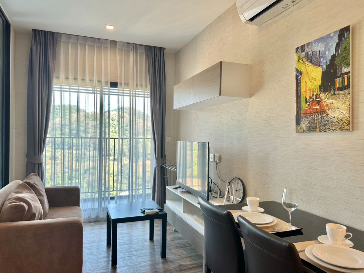 Condo for rent: Knightsbridge The Ocean Sriracha, mountain view, rent 10,000 baht/month