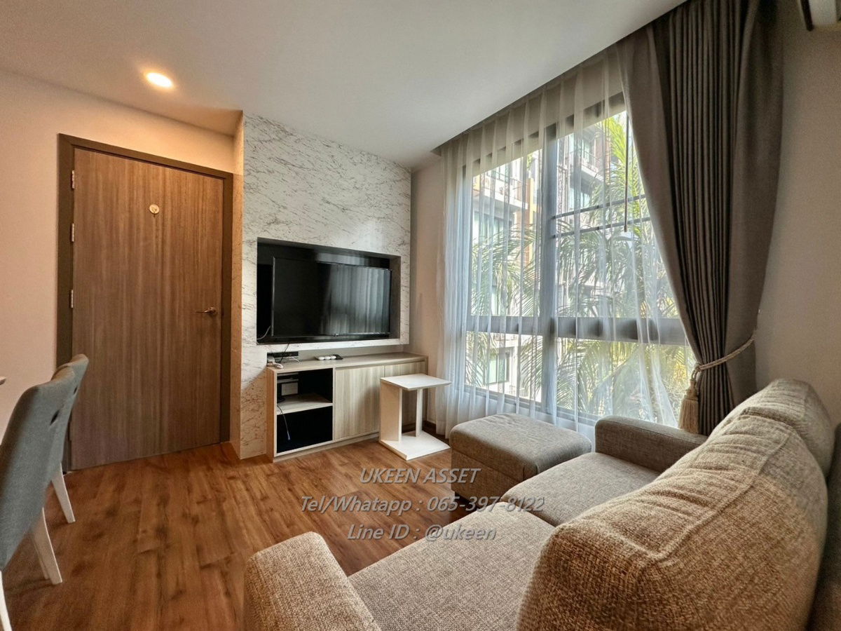 Condo For rent Dormy Residences Sriracha , Sriracha, size 60 sq m., 2 bedrooms, very large room